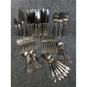 Supreme Cutlery by Towle E.P., Korea 'Baroness' Flatware Set 60pc Vintage